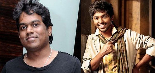 Yuvan Shankar Raja sings for GV Prakash