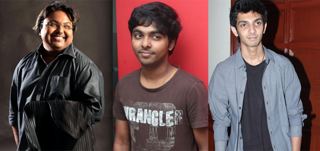 Imman, Anirudh and GV Prakash come together