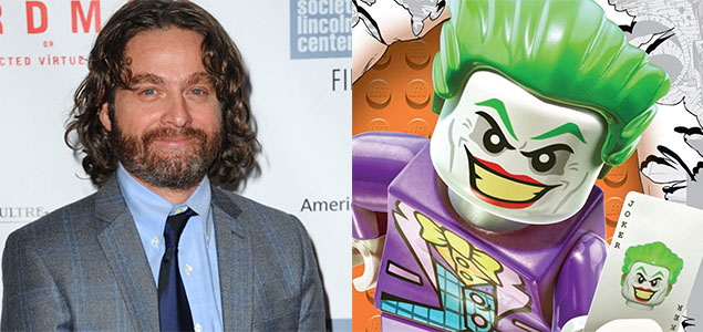 Zach Galifianakis to voice The Joker in The Lego Movie spinoff The Lego Batman Movie