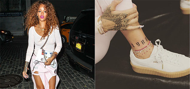 Her tribal dragon claw on her hand. - A Guide To Rihanna's Tattoos: Her  25... - Capital XTRA