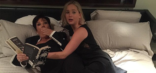 Jennifer Lawrence clicks birthday selfie in bed with her favorite reality TV star Kris Jenner