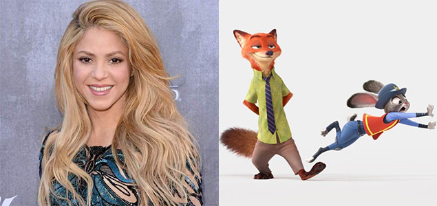 Shakira to play a pop star animal in Disneys animated comedy Zootopia