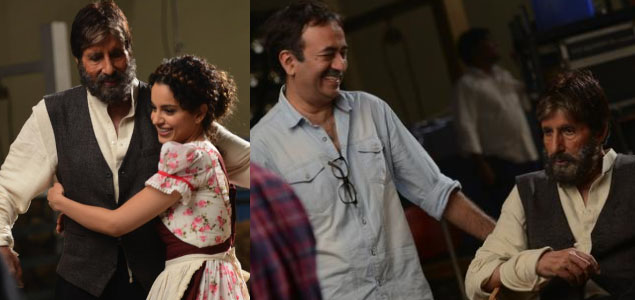 Amitabh Bachchan excited to work with the two wonders Kangana Ranaut and Raju Hirani