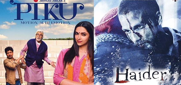 Piku, Haider to be screened at film fest in Russia