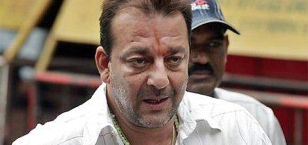 Sanjay Dutt visits Sanjay Gupta on Jazbaa set