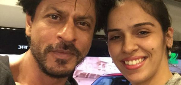 When SRK made Saina Nehwals day!