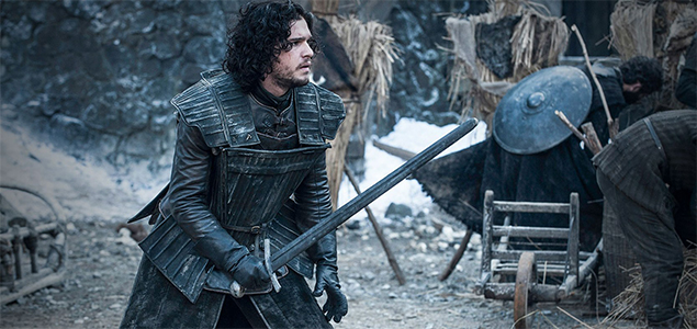 Kit Harington aka Jon Snow spotted filming a battle scene on sets of Game of Thrones