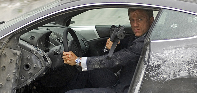 Aston Martins worth £24 million destroyed during the filming of action scene in Spectre