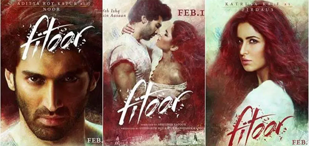 Fitoor posters spell intensity