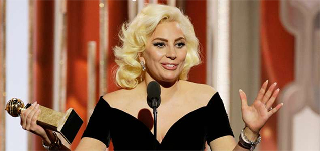 Lady Gaga gets emotional on winning first Golden Globe award