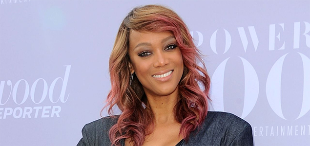 Miley Cyrus sends balloons to Tyra Banks
