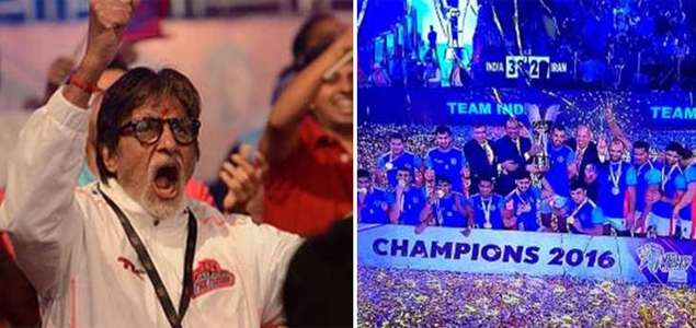 Amitabh Bachchan hails Indias Kabaddi World Cup win