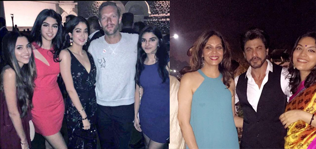 Chris Martin parties with SRK, Rahman in Mumbai