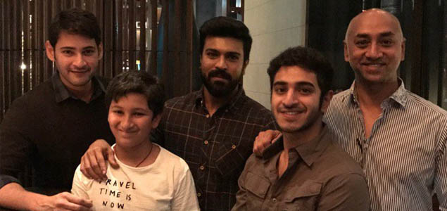 Mahesh Babu and Ram Charan Holidaying?