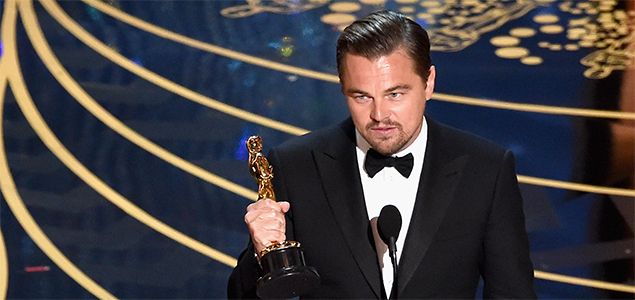 Leonardo DiCaprio wins his first Oscar for 'The Revenant' 