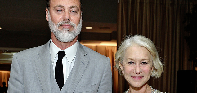 Helen Mirrens stepson gets mistaken for husband