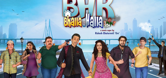 Aneez Bazmee, Ashoke Pandit, Ashwini Chaudhary at BHK Bhalla@Halla.Kom screening