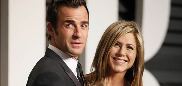 Aniston has Justin Theroux in hysterics