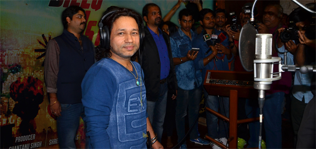 Kailash Kher records song for film on child terrorism