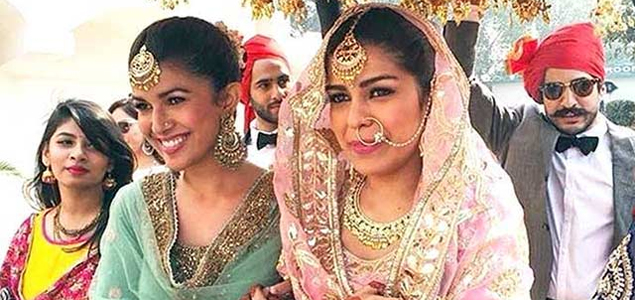 Nimrat Kaurs dream come true moment at sisters wedding