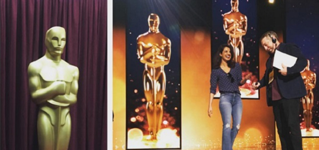 Priyanka Chopra rehearses for Oscars