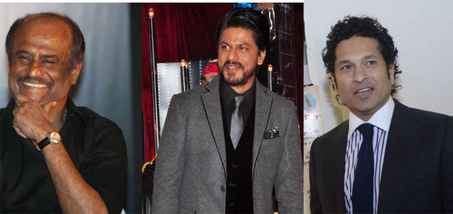 Im your fan: SRK to Rajinikanth, Sachin Tendulkar