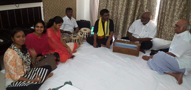 Music Sittings of Nagarjunas devotional next starts