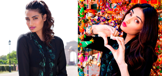 Athiya takes time off from AIFW fittings for Dilli darshan