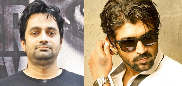 Vishal Chandrashekar in Arun Vijay  Arivazhagan project