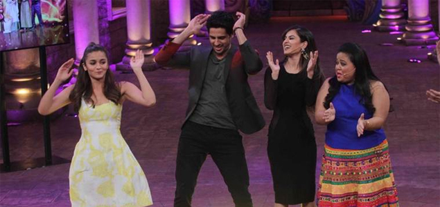 Bharti fulfils her hairdressers dream on Comedy Nights Bachao 