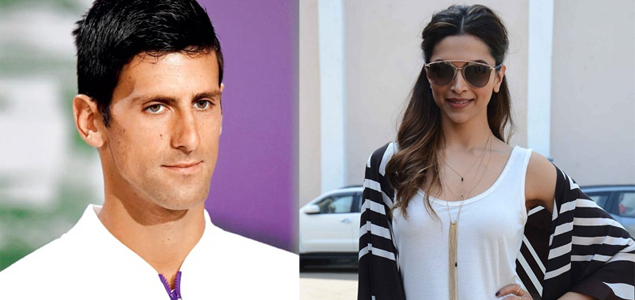 Deepika Padukone spotted with Novak Djokovic