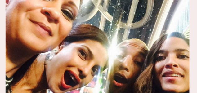 Priyanka Chopra takes selfie with Pharrell Williams 