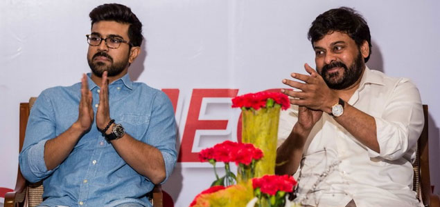 Chiranjeevi and Charan thanks Mega Blood Brothers