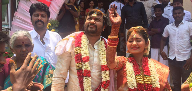 Bobby Simhaa marries Reshmi Menon