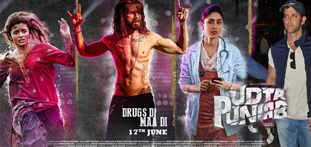 Hrithik praises Alia, Shahid, Kareena for Udta Punjab trailer