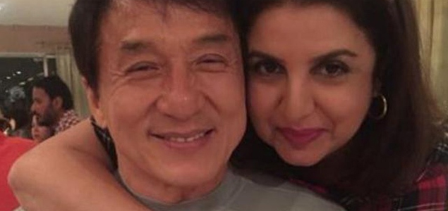 Jackie Chans persona leaves Farah smitten