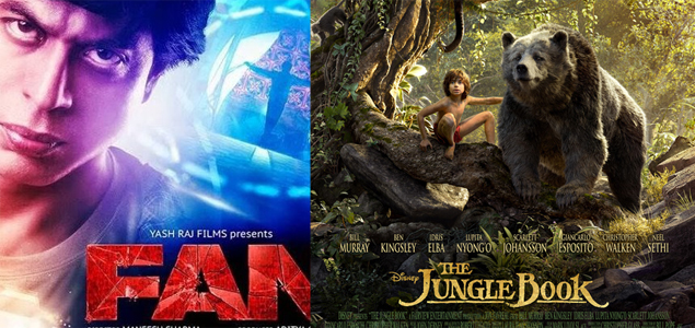 The Jungle Book remains unaffected by SRKs Fan at Indian box office