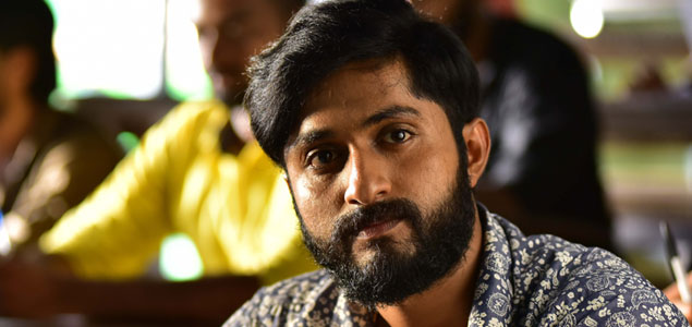 Dhyan Sreenivasan in novel get up in Ore Mukham