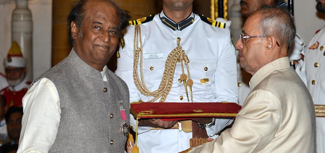 Rajinikanth honoured with Padma Vibhushan