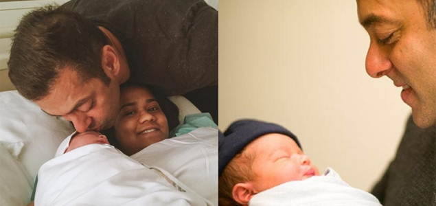 Salman Khan shares photograph with baby Ahil