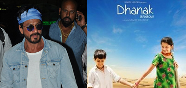 SRK sends best wishes to Dhanak stars kids