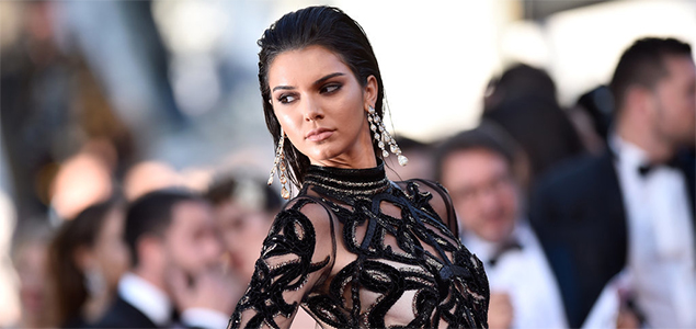 Kendall Jenner sports daring look at Cannes