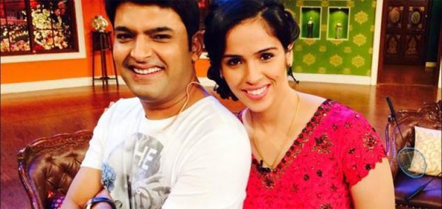 Is Kapil Sharma a lucky charm for Saina Nehwal?