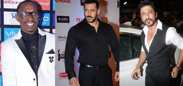 Dwayne Bravo is SRK, Salmans fan 