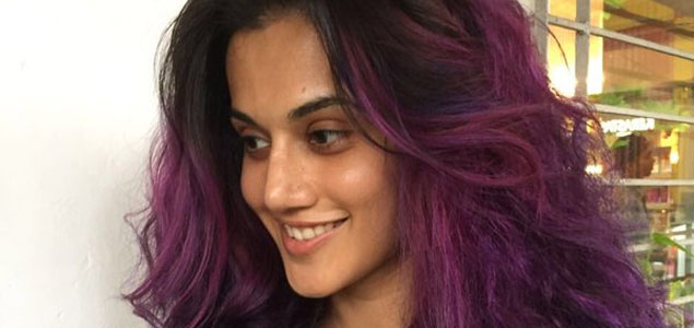 Taapsee Pannu dyes her tresses pink, purple