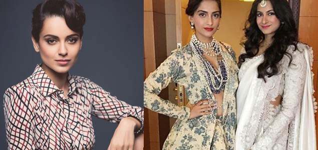 Sonam, Rhea doing well in glamour world: Kangana