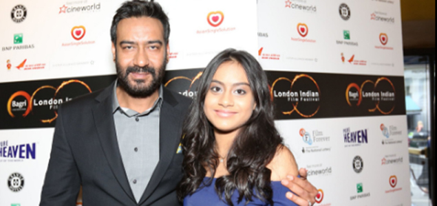 Ajay Devgn walks LIFF red carpet with daughter 