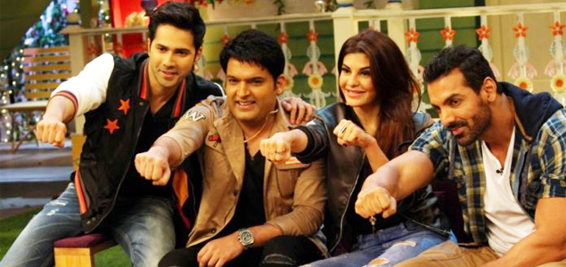 Dishoom stars join fun on The Kapil Sharma Show 