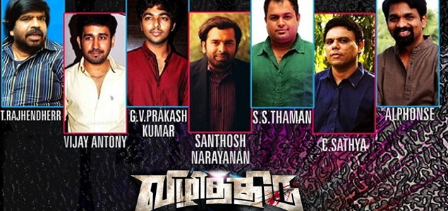 Vizhithiru will have seven music directors singing