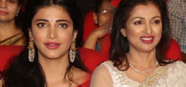 Shruti Haasan clarifies on her rift with Gautami